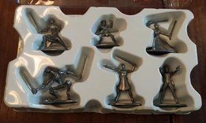 6 Metal Character tokens from 2008 Star Wars Clone Wars Edition Monopoly - Picture 1 of 1