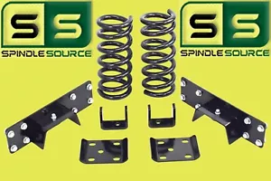 3"/5" Drop Kit Coils Flip Kit C-Notch Fits 98-15 Ford Ranger 2WD SPR CODE D - Picture 1 of 2