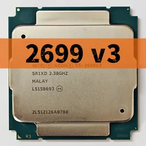 Intel Xeon E5-2699 v3 SR1XD 2.30 GHz 18 Cores 145W FCLGA2011-3 CPU Processor - Picture 1 of 3