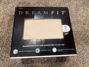 Juego de sábanas Dreamfit DreamComfort 100 % microfibra cepillada fina talla Queen - Imagen 1 de 3