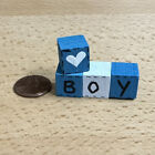 Artisan Dollhouse Miniature Building Block Toy Baby Shower Nursery Boy Decor