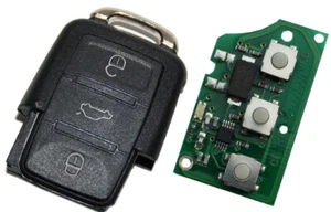Folding key radio transmission unit remote control for VW and ŠKODA 2004-2010 A28