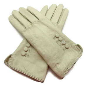 Womens Premium Beautiful Quality Genuine Super Soft Leather Gloves Fully Lined - Picture 1 of 235