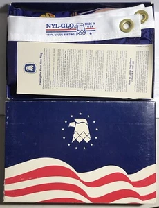 New York State Flagge Made in USA 3’ x 5’ Annin Flagmakers Nylon Brandneu - Bild 1 von 6