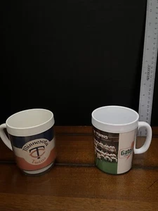 VINTAGE Minnesota Twins Thermal Coffee Mug Lot 70's/80's Gatorade Lot x2 - Picture 1 of 4