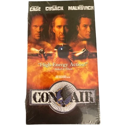 Vintage Con Air Sealed VHS Movie ~ Free Shipping - Image 1 of 3