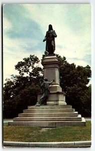 Roger Williams Statue Chrome Postcard Providence Rhode Island RI UNP - Picture 1 of 2