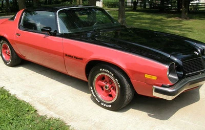 Chevy Camaro RS 1975-1979 Rally Sport guardabarros alerón calcomanías 1 color NUEVO juego de 3 Foto 1 de 4