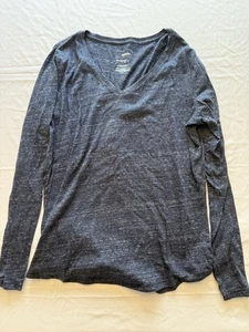 Sonoma Women’s The Everyday Tee Navy Blue Size L (104) - Picture 1 of 3