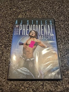 WWE AJ Styles The Most Phenomenal Matches Lucha DVD Juego de 3 discos TNA - Imagen 1 de 4
