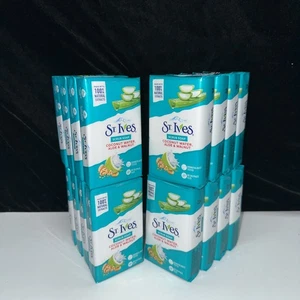 16 BARS-St. Ives Scrub Soap-COCONUT WATER, ALOE & WALNUT (4 packs of 4) - Picture 1 of 4
