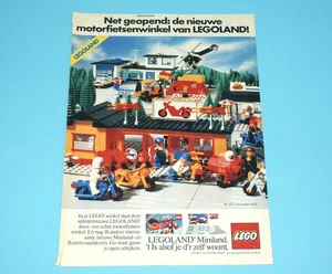 LEGO MAGAZINE ADVERT LEGOLAND TOWN 1980s DONALD DUCK HOLLAND - Bild 1 von 1