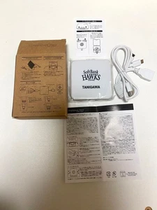 SoftBank Hawks Smartphone Stand with USB Cable Used 80s Collectible - Picture 1 of 6