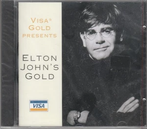 ELTON JOHN - Elton John's Gold [12 Hits] Visa Gold (1995) Rocket 5156 NEW/SEALED - Bild 1 von 2