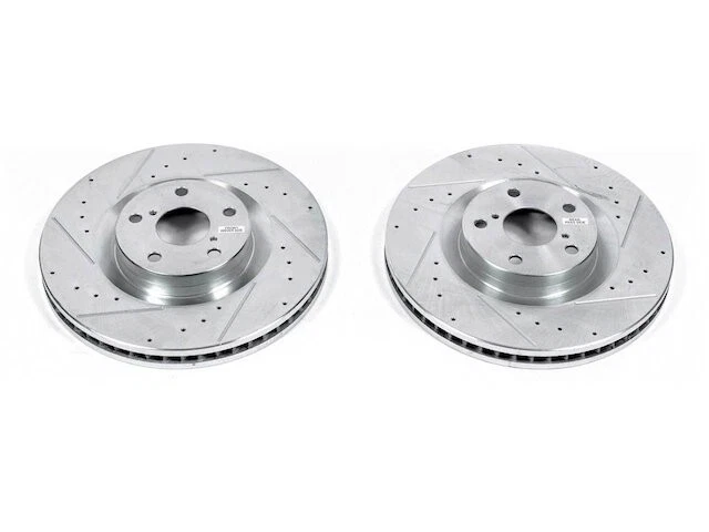 Front Brake Rotor Set For 09-11 Lexus GS350 IS350 GS450h GS460 AWD RWD XD86M6 - Image 1 of 1