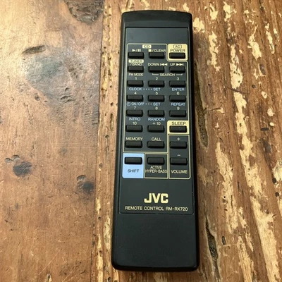JVC Remote RM-RX720 RCXC1 RCX720J RCX720BKJM Genuine OEM - Image 1 of 3
