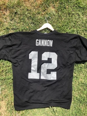 Camiseta deportiva vintage de los Oakland Raiders Rich Gannon con logotipo atlético de colección NFL 90s 2XL XXL Y2K Foto 1 de 4
