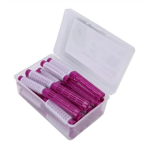 Juego de varillas para rizar el cabello con 20 varillas, herramienta para peinar el cabello, estuche de almacenamiento... - Imagen 1 de 9
