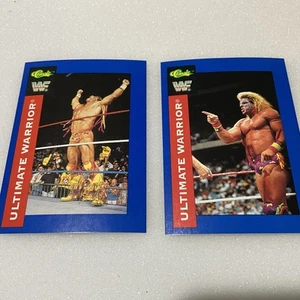 1991 Classic WWF Superstars Man Wrestling WWE FRESH PACK 36 &70 ULTIMATE WARRIOR - Picture 1 of 4