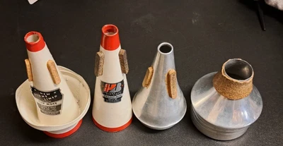4 Trumpet Mutes - Image 1 of 3