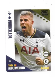 2017 Kickerz Goldstar # Toby Alderweireld, Tottenham Hotspur - Picture 1 of 2