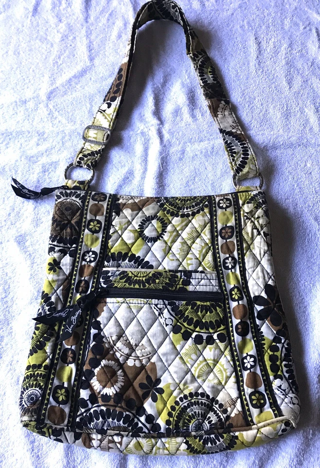 Vera Bradley Coca Moss (Retired Print) Messenger Bag w/ Adjustable Strap - Image 1 of 4