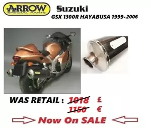SUZUKI GSX1300R HAYABUSA 2002 02 2003 03 2004 04 2005 05 2006 B/O ARROW Carbon - Picture 1 of 4
