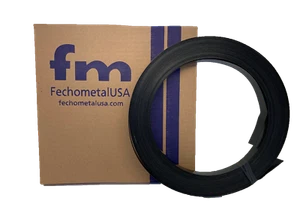 Bandas recubiertas de poliéster negro SS 304, 3/4" W X 0,03, 100' rollo - Imagen 1 de 1