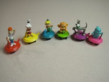 Wendys 1990 Jetson's The Movie Space Gliders - Complete Set - Loose