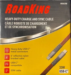 RoadKing Schwerlast Lade- und Sync-Kabel (RK06350) - Bild 1 von 2