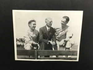 1935 Press Photo Original Connie Mack Earl Philadelphia A's Athletics VTG Rare - Picture 1 of 2