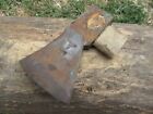 VTG OLD RARE MILITARY GERMAN FORGED AXE HEAD HATCHET TOMAHAWK TOOL MARKED EAGLE