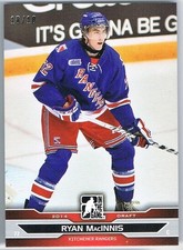 2014-15 ITG DRAFT PROSPECTS SILVER #26 RYAN MacINNIS 10/10 !! KITCHENER RANGERS