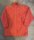 Womens Vintage Polo Ralph Lauren Red Mac- Size Large