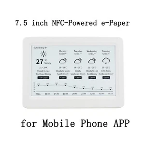 7,5 pulgadas NFC Inalámbrico E-tinta Epaper E-paper E-paper Pantalla de Pantalla Eink para Android APP - Imagen 1 de 6