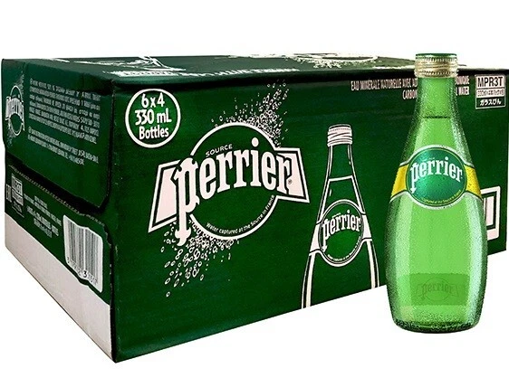 Perrier Sparkling Mineral Water 11 Oz 24 Bottles