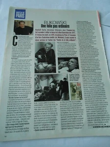 Coupure de Presse Clipping 1998 Bukowski une folie pas ordinaire - Foto 1 di 1