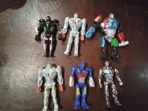 Real Steel Lot of 6 Action Figures Cover