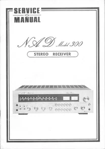 Service Manual-Anleitung für NAD Model 300  - Picture 1 of 1