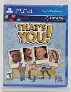 That's You (Sony PlayStation 4, 2017) New Sealed Torn Plastic - Picture 1 of 3