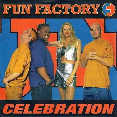 Fun Factory - Celebration / Close To You (7" Regular Vinyl-Single Germany 1995) - Bild 1 von 2