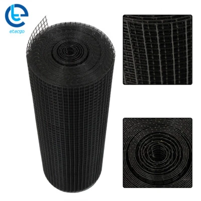 50/100FT 1/2Inx1/2In Hardware Cloth Chicken Wire Fence Vinyl Coated Welded Mesh - Image 1 of 4