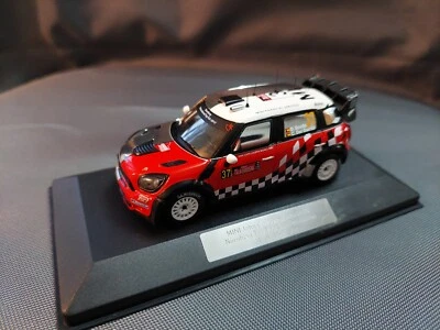 1/43 MINI COOPER JOHN COOPER WORKS WRC   1 OF 150  IXO - Image 1 of 4