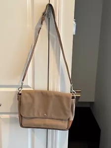 Shinola Canfield Natural Grain Leather Relaxed Messenger Bag - Picture 1 of 4
