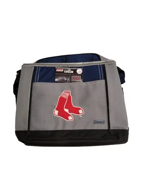 Red Sox MLB Cooler 24 Can Soft Coleman Cooler with shoulder strap - Image 1 of 4