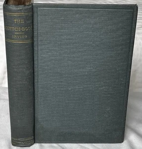 Skizzenbuch von Geoffrey Buntstift von Washington Irving. A.L. Burt, NY HC No Date - Bild 1 von 9