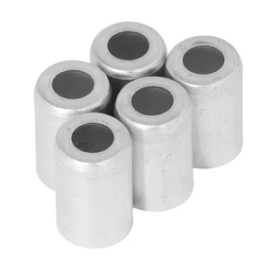 ⁺6/8in 20PCS A/C Hose Aluminum Cover Strong Strength A/C Joint Cover For Car - Picture 1 of 22
