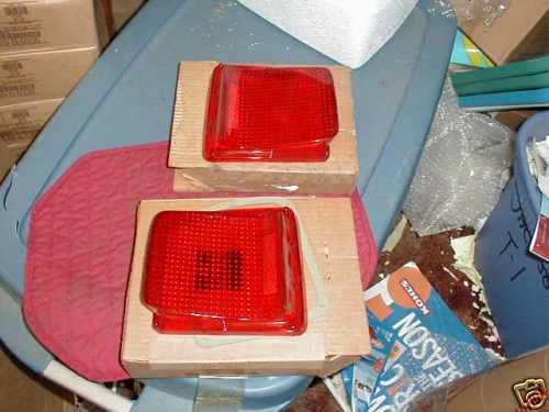 NOS MOPAR 1969 PLYMOUTH SPORT SATELLITE & GTX TAIL LENSES - Image 1 of 1