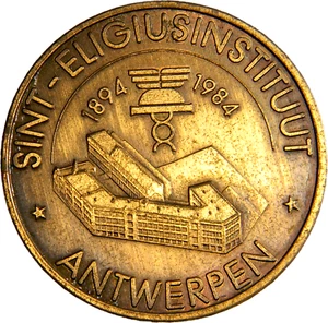 1894 1984 antwerpen medal 90 Medal (03996) - Picture 1 of 2