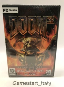 DOOM 3: RESURRECTION OF EVIL (PC) NUOVO SIGILLATO NEW SEALED COMPUTER GAMES - Imagen 1 de 4